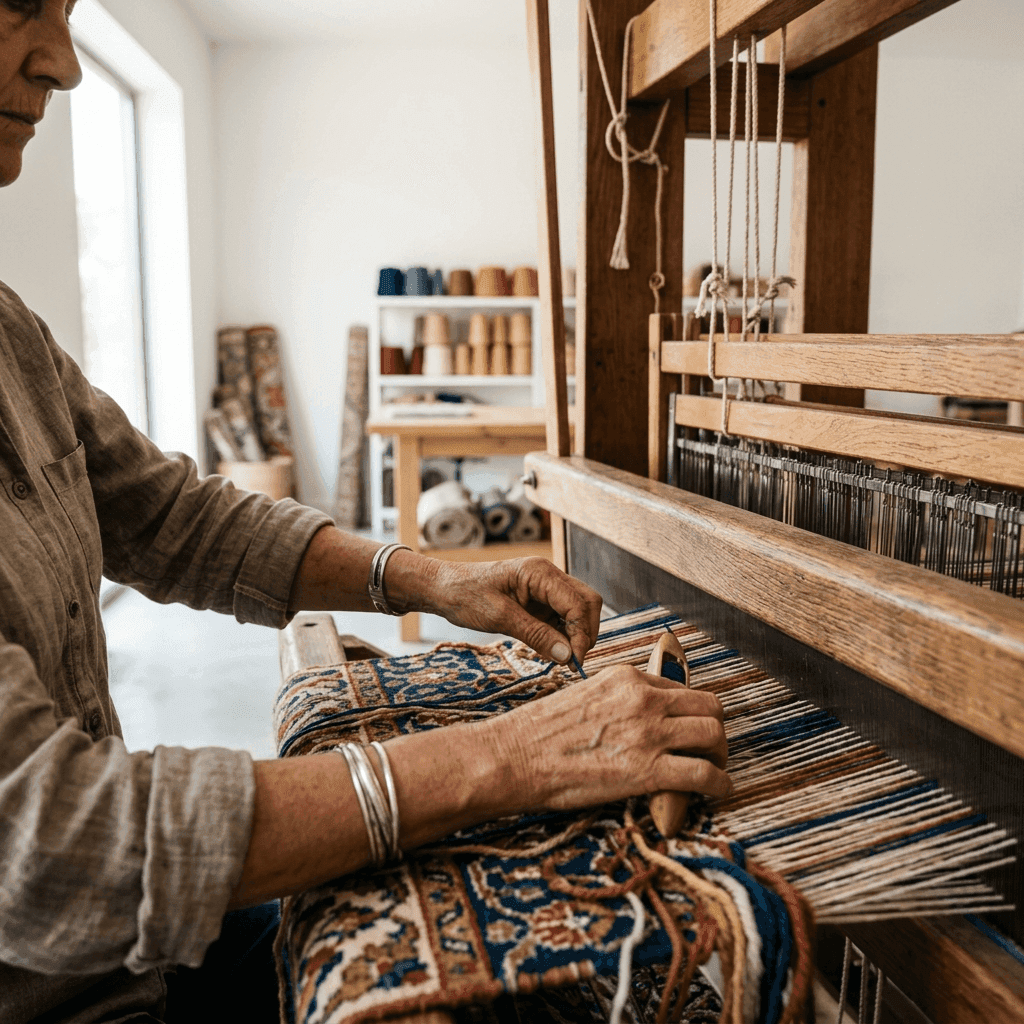 Modern heritage weaving