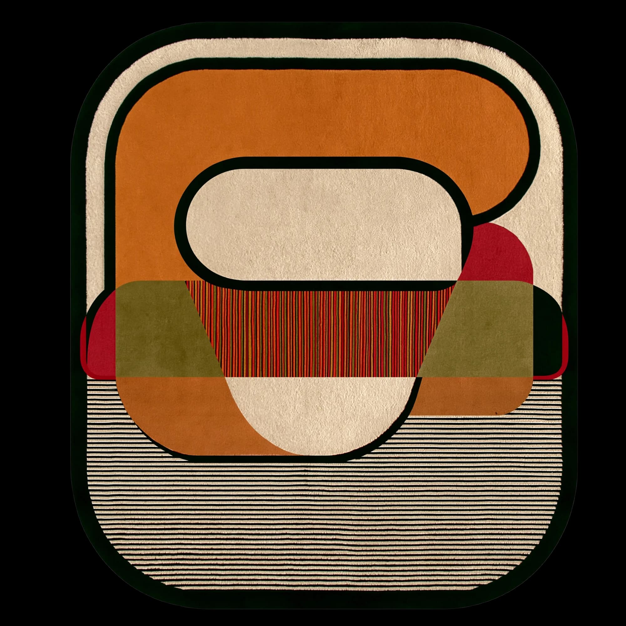 Capsule IV Hand-Knotted Wool Rug