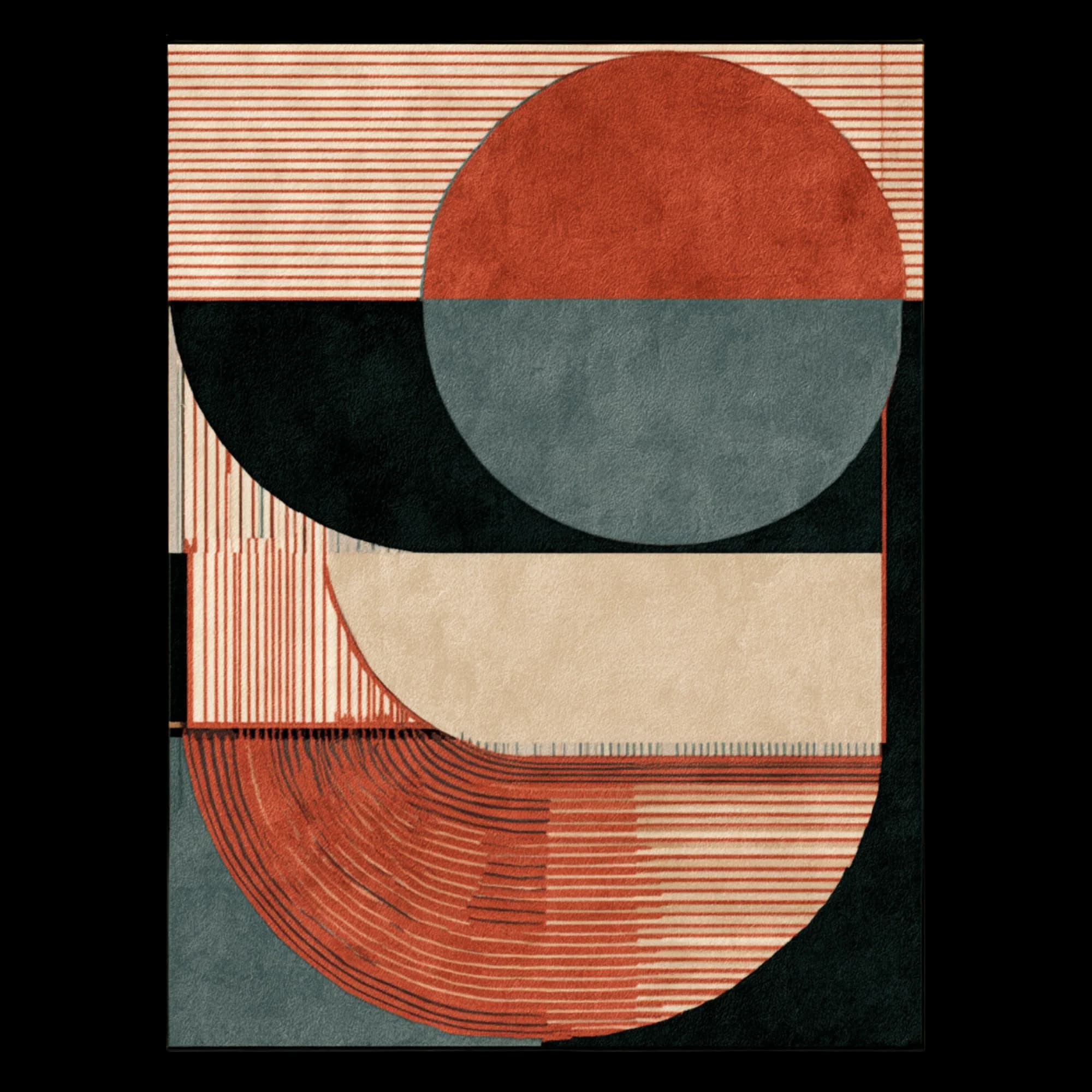 Terra VI Hand-Tufted Wool and Silk Rug