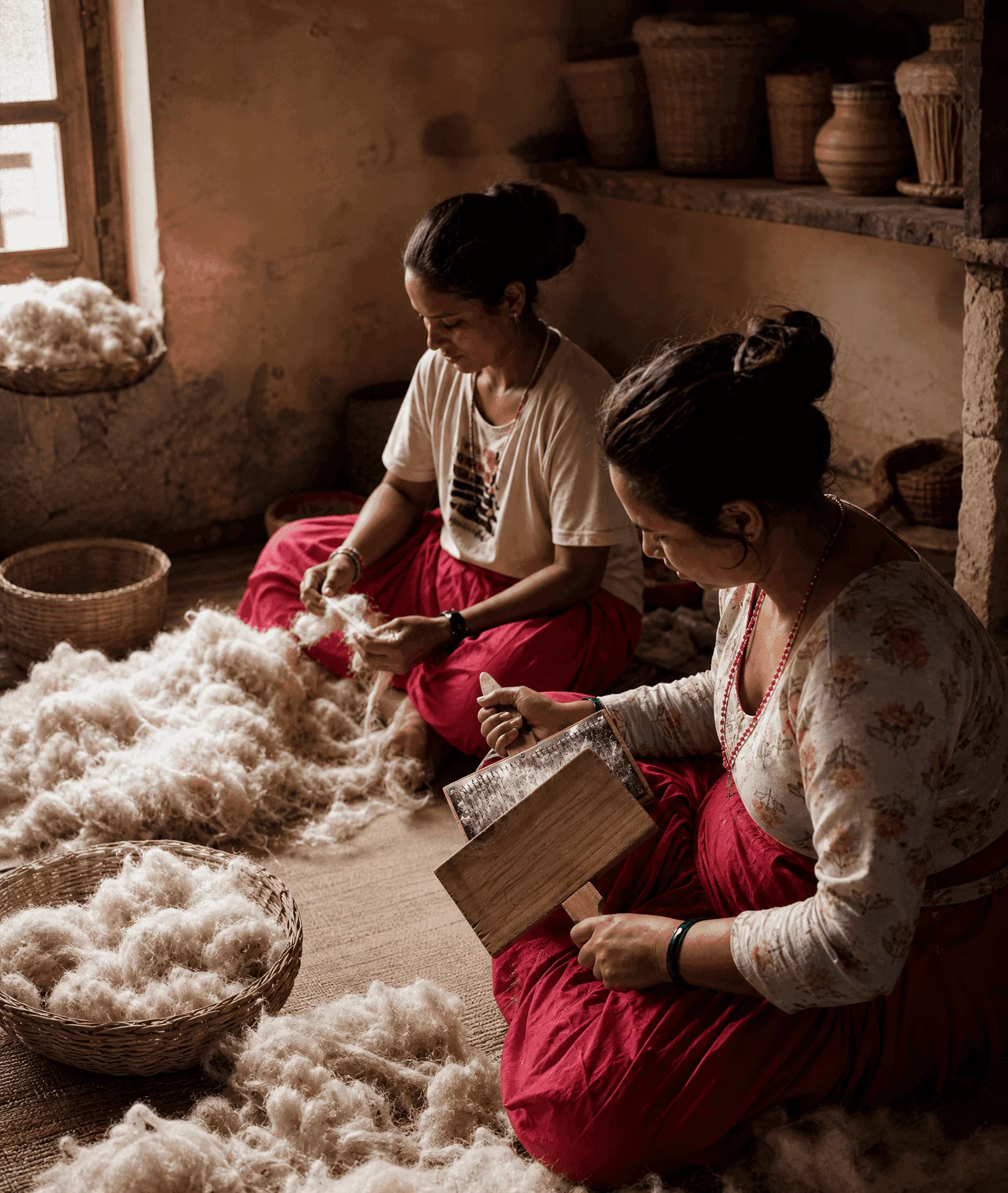 Carding & Spinning